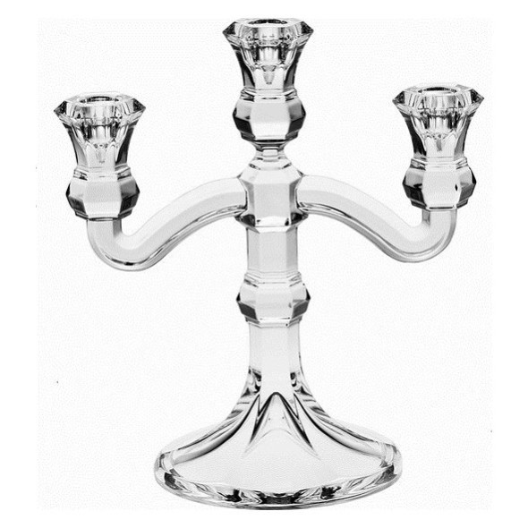 Подсвечник 25,5 см 3-х рожковый  Crystal Bohemia &quot;Candlesticks&quot;  / 104648