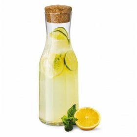 Графин для воды 500 мл с бамбуковой крышкой  Simax &quot;Bastia&quot; / 338991