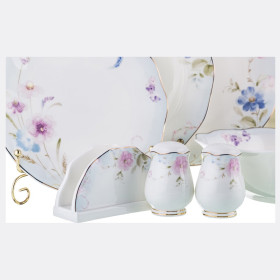 Столовый сервиз на 6 персон 26 предметов (без супника)  LEFARD &quot;луговые цветы&quot; / 189221