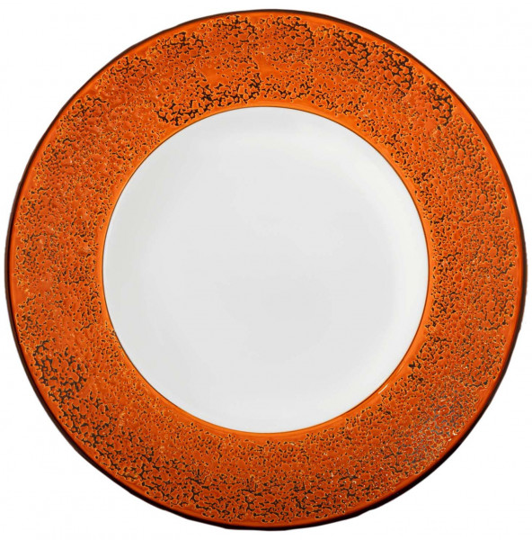 Тарелка 25,5 см глубокая оранжевая  Wilmax &quot;Splash&quot; / 261826