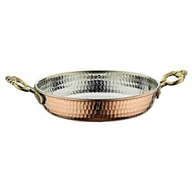 Омлетница 20 х 6 см с двумя ручками 1 л  O.M.S. Collection &quot;FORGED COPPER COOKWARES&quot; / 295921