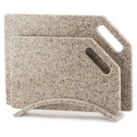 Набор разделочных досок 2 предмета на подставке / 350721