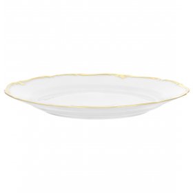 Блюдо 30 см круглое  Reichenbach &quot;Барокко /Отводка золото&quot; / 301413