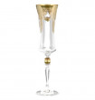Бокалы для шампанского 190 мл 6 шт  Crystalex CZ s.r.o. &quot;Грация /Арлекино&quot; / 097826