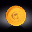 Тарелка 28 см жёлтая  Wilmax &quot;Spiral&quot; / 261604
