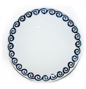 Набор тарелок 20 см 6 шт глубокие  Thun "Том /Синие волны" / 244930