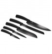 Набор кухонных ножей 6 предметов на подставке  Berlinger Haus &quot;Rosegold Line&quot; / 147742