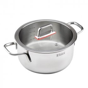 Кастрюля 20 х 9,8 см с крышкой 2,8 л  Taller &quot;Тенденси /TalleR&quot; / 339358