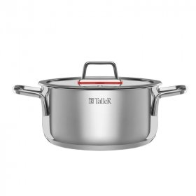 Кастрюля 20 х 9,8 см с крышкой 2,8 л  Taller &quot;Тенденси /TalleR&quot; / 339358