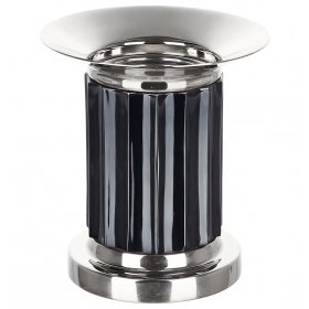 Подсвечник 18 см  Homier "Riana /черный никель" / 374563