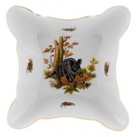 Салатник 17 см квадратный  Leander &quot;Мэри-Энн /Охота&quot; / 157901