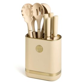 Набор кухонных принадлежностей 11 предметов (ножи, подставка, кухонные принадлежности) Agness / 385861