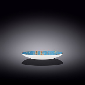 Тарелка 18 см голубая  Wilmax "Scratch" / 261491