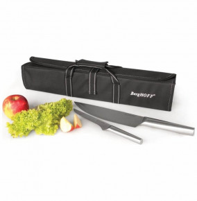 Набор ножей для кухни 9 предметов в складной сумке  Berghoff "Eclipse" / 162544