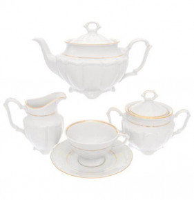 Чайный сервиз на 6 персон 15 предметов  Repast "Мария-Тереза /Классика" (классическая чашка) / 236351