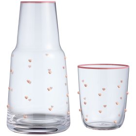 Графин для воды 890/330 мл с крышкой-стаканом &quot;Sweety&quot; / 379698