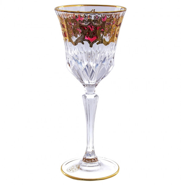 Бокалы для красного вина 6 шт  RCR Cristalleria Italiana SpA &quot;Timon /Адажио /Золото на розовом&quot; / 156120