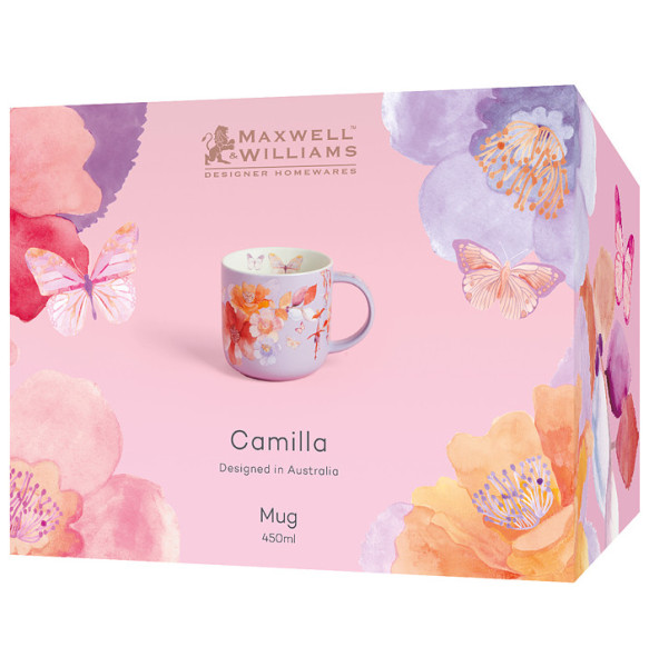 Кружка 450 мл розовый  Maxwell &amp; Williams &quot;Camilla&quot; (подарочная упаковка) / 347284