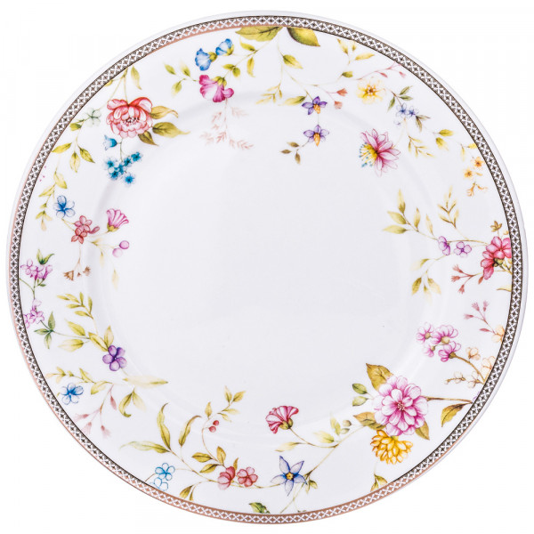 Набор тарелок 25 см 6 шт  LEFARD &quot;Луговые цветы&quot; / 189482