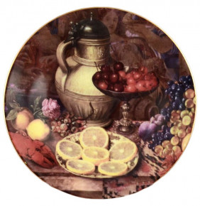 Тарелка декоративная 19 см настенная  Thun "Натюрморт с фруктами" / 053733