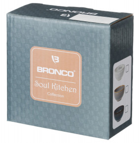 Салатник 10 х 5 см 200 мл серый  Bronco "Soul kitchen" / 301533