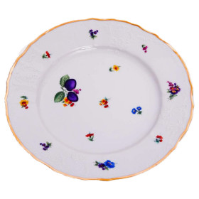 Тарелка 25 см 1 шт  Thun &quot;Бернадотт /Сливы&quot; / 157751