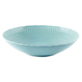 Набор тарелок 22 см 6 шт глубокие  Cmielow &quot;София /Голубая глазурь&quot; / 253509