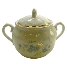 Сахарница 200 мл  Cmielow &quot;Рококо /Голубой цветок&quot; / 312933