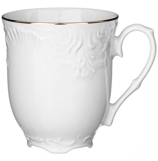 Кружка 300 мл  Cmielow "Рококо /Отводка золото"  / 109942 — 
