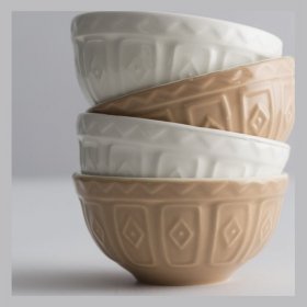 Набор мисок 200 мл 4 шт 5,1 х 9,4 х 9 см  Mason Cash &quot;Cane /Ассорти&quot; / 221955