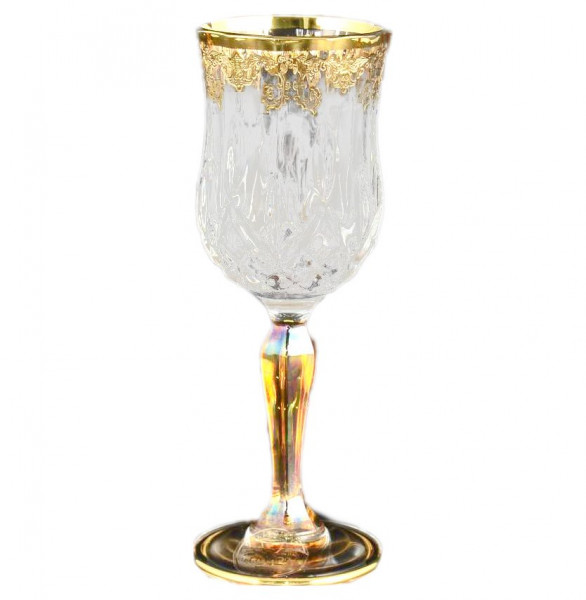 Рюмки для водки 6 шт  RCR Cristalleria Italiana SpA &quot;Timon /Аврора золото&quot; / 101062