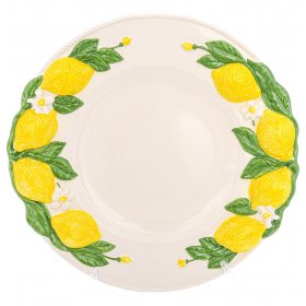 Блюдо 38 см круглое  Annaluma snc &quot;Лимоны&quot; / 247807