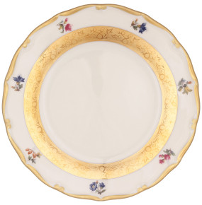 Набор тарелок 17 см 6 шт  Leander "Аляска /Мелкие цветы /золото /3052 /СК" / 313605