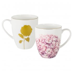 Кружка 400 мл  Anna Lafarg Emily &quot;Гортензия&quot; (подарочная упаковка) / 291335