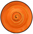 Блюдце 12 см оранжевое  Wilmax &quot;Spiral&quot; / 261589