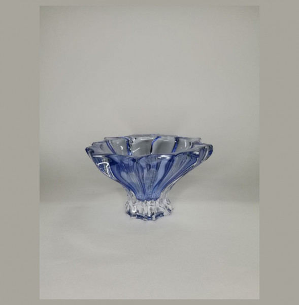 Ваза для конфет 15 см  Aurum Crystal &quot;Plantica /Синяя&quot; / 276888