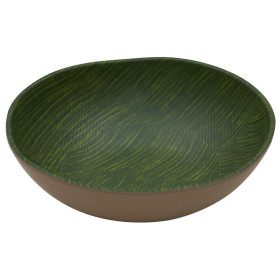 Салатник 25,5 х 25,5 х 8,5 см  P.L. Proff Cuisine &quot;Green Banana Leaf&quot; / 320449