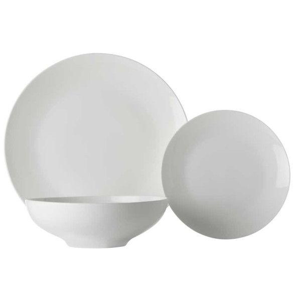 Набор тарелок 18 предметов  Maxwell &amp; Williams &quot;Белая коллекция&quot; (подарочная упаковка) / 291846