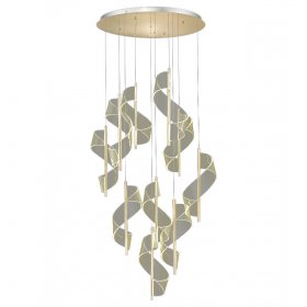 Люстра 10 рожковая  Wertmark "HILDA"  / 302317