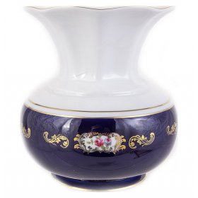 Ваза для цветов 18 см  Reichenbach &quot;Полевые цветы /Кобальт&quot; / 140965