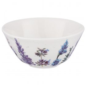 Набор салатников 10 см 3 предмета на подставке 37 х 10 см с ручкой  Bronco &quot;Лаванда&quot; / 254722