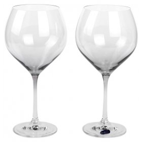 Бокалы для красного вина 650 мл 2 шт  Crystalex CZ s.r.o. &quot;София /90804 /Дымчатые&quot; / 271517