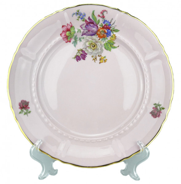 Набор тарелок 17 см 6 шт  Leander &quot;Соната /Полевые цветы&quot; розовая / 254203