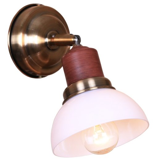 Бра 1 рожковый  Velante "Белый фонарь" / 304314 — 