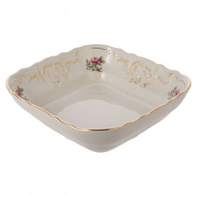 Салатник 16 см квадратный  Thun &quot;Бернадотт /Розалия /СК&quot; / 134110