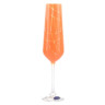Бокалы для шампанского 200 мл 6 шт  Crystalex CZ s.r.o. "Сандра /Оранжевые" / 146889