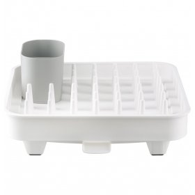 Сушилка для посуды 41,2 x 11,5 x 36,5 см белая  Smart Solutions "Jarl" / 369545