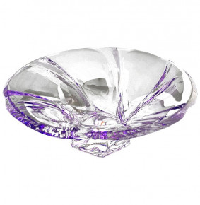 Ваза для фруктов 30,5 см  Aurum Crystal "Mozart /Аметист" / 103647