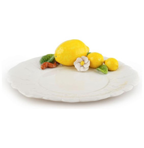 Блюдо 32 см круглое  Annaluma snc "Лимоны" / 247619