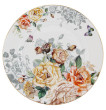Набор тарелок 20,5 см 2 шт белые  Anna Lafarg Primavera &quot;Розамунда&quot; (подарочная упаковка) / 300893